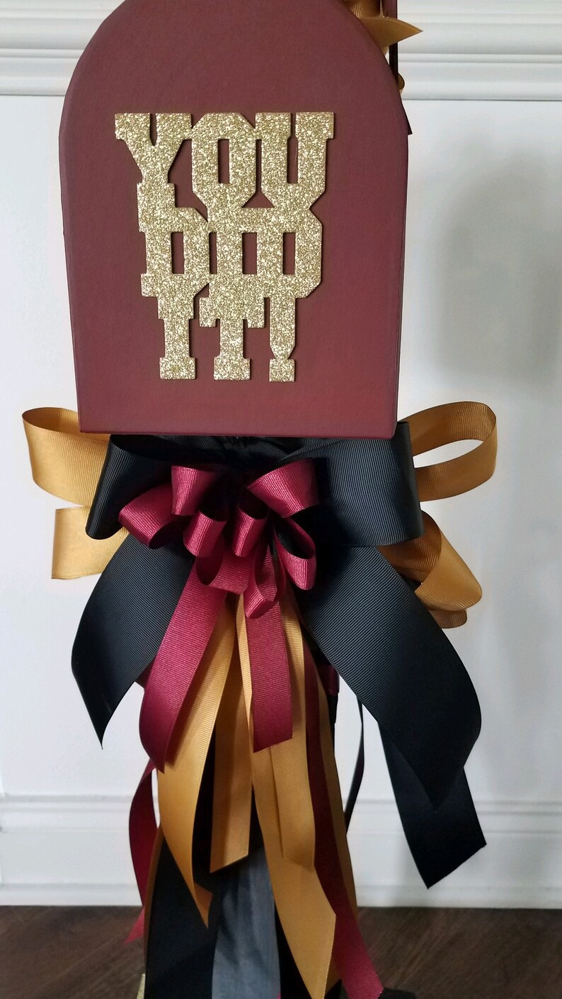 Graduation Mailbox Handmade Solid Wood Graduation Card Etsy