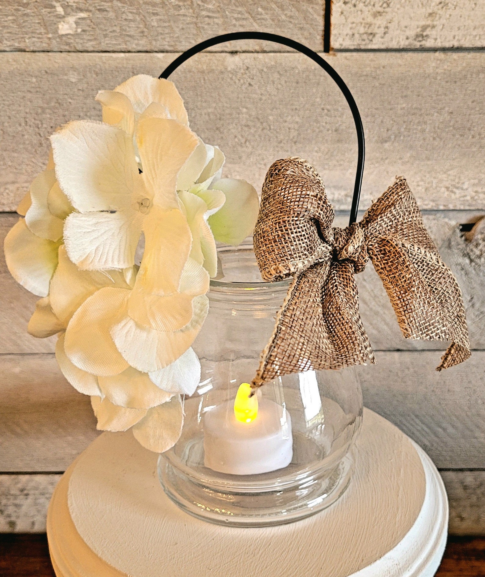 Mini Tea Light Lantern Tiered Tray Decormini Glass Lantern Etsy