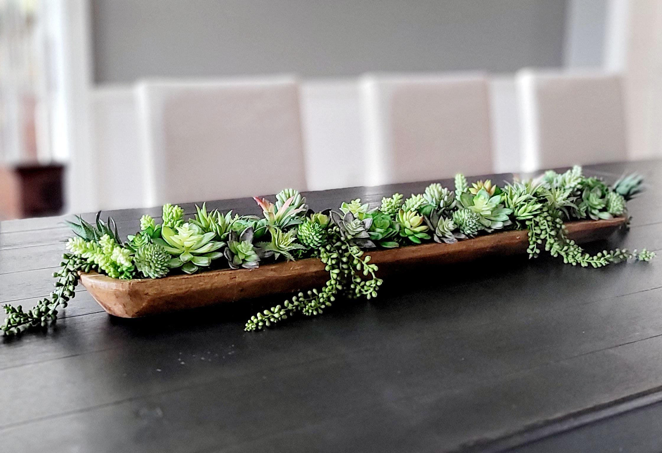 Dining Table Centerpiece Large Succulent Arrangement Succulent Gift Her  Dining Arrangement Client Gift Faux Succulent Table Arrangement Gift - Etsy