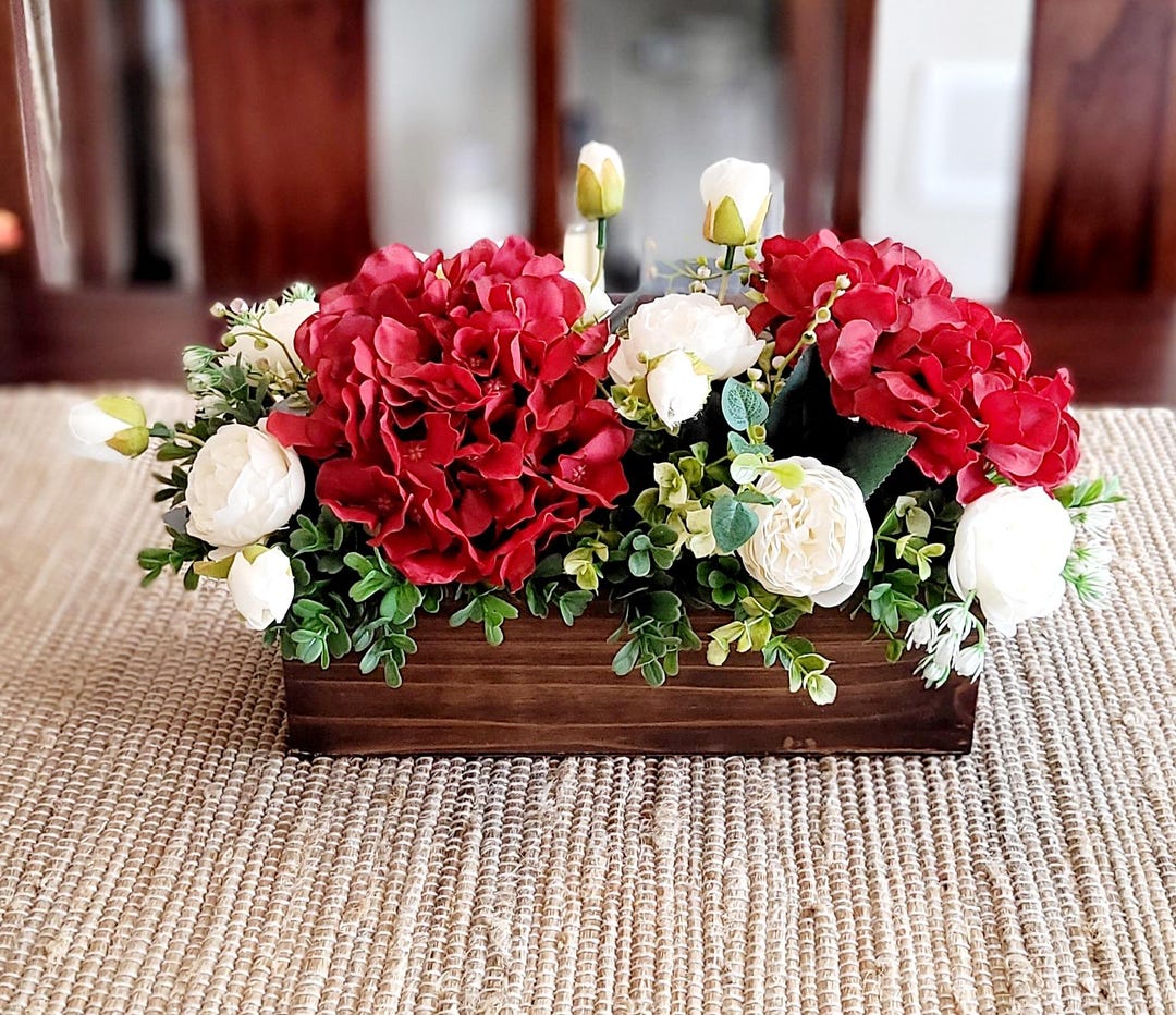 Fiori Ortensie Artificiali Rossi | Confronta prezzi