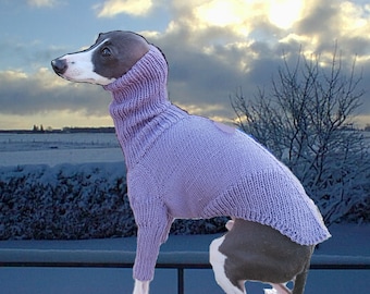 Italian Greyhound Sweater Knitting Pattern