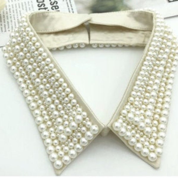 Extended Length Pearl Collar