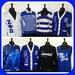 Zeta Phi Beta Cardigans- Royal Blue; Grey; White; Black Available; Varsity Stripe 