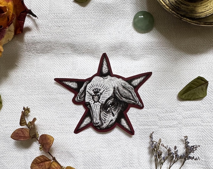 lamb - sticker