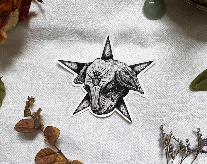 lamb - sticker