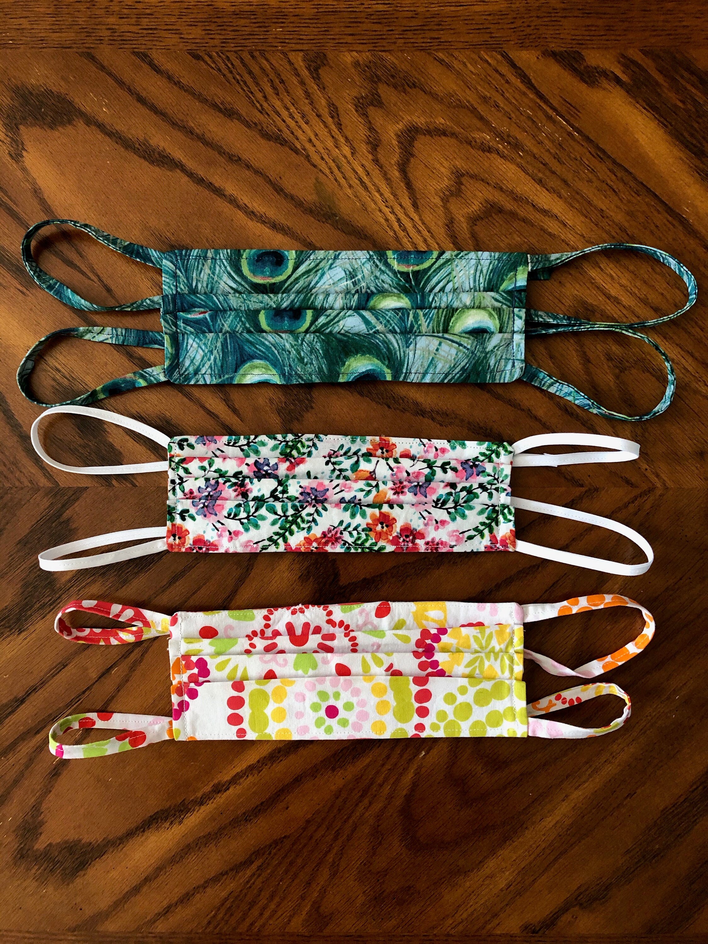 5 Adult Face Masks I Cotton Face Mask I Washable Face Mask I Etsy UK