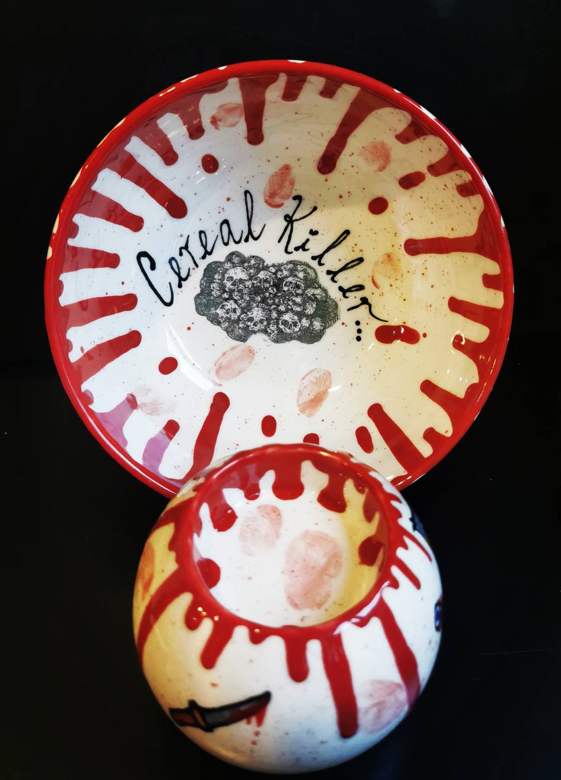 Serial Killers Cereal Bowl Cereal Killer Ceramic Bowl Etsy