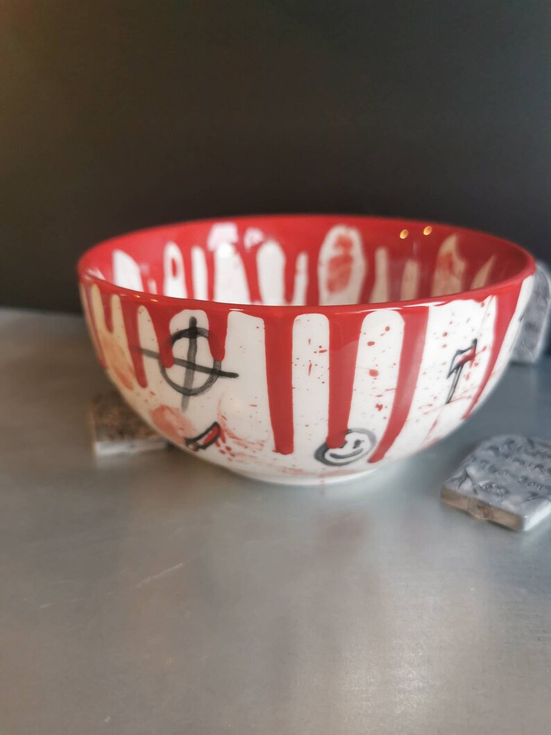 Serial Killers Bowl Cereal Killer Breakfast Bowl Soup Bowl Etsy