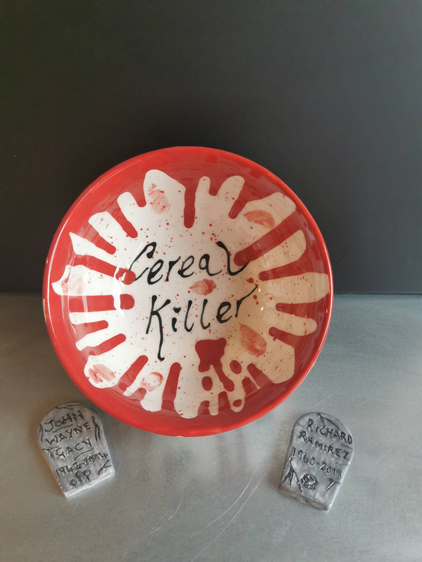 Serial Killers Bowl Cereal Killer Breakfast Bowl Soup Bowl Etsy