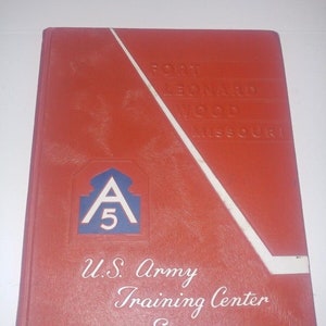 Vintage Fort Leonard Wood US ARMY Training Center Engineer 1950&#39;s