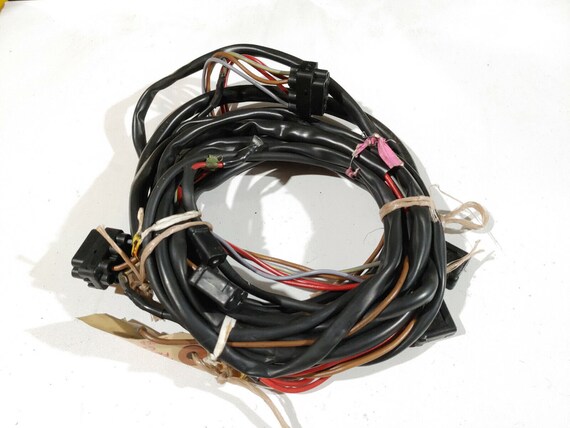 OEM Mercedes-benz W126 300SD Front Dash Radio Wiring Harness - Etsy