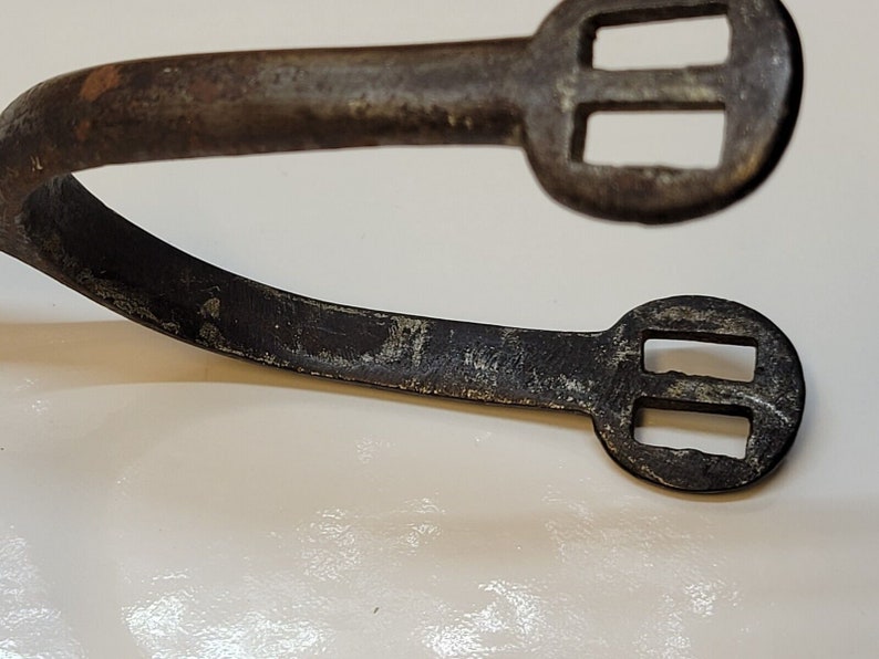 Pair of Antique Iron Spanish Spurs Etsy