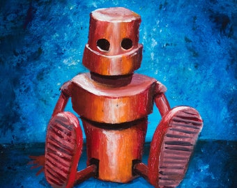 Print - "Roboticus" Giclee Print - Signed By The Artist John Hartt