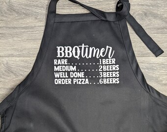 Barbecue Apron, Funny Grilling Apron for Dad, Father's Day Gift, BBQ Cooking Apron,  BBQ Gifts for Husband,