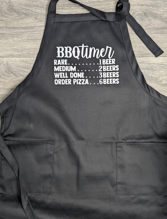 Barbecue Apron, Funny Grilling Apron for Dad, Father's Day Gift, BBQ Cooking Apron,  BBQ Gifts for Husband,