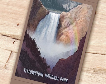 Yellowstone National Park Sticker | Yellowstone Sticker | Yellowstone National Park | National Park Stickers | Yellowstone Decal
