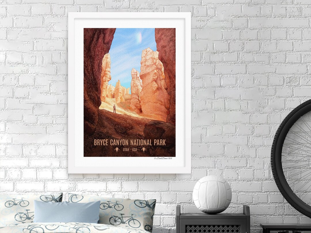 Bryce Canyon National Park Travel Poster by National Parks Co ...