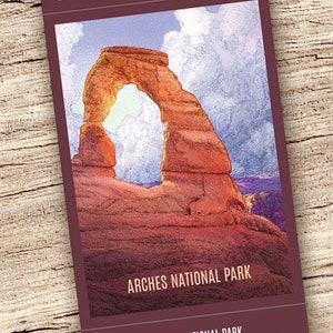 Arches National Park Sticker | Arches Sticker | Arches National Park | Arches National Park Decals | National Park Stickers
