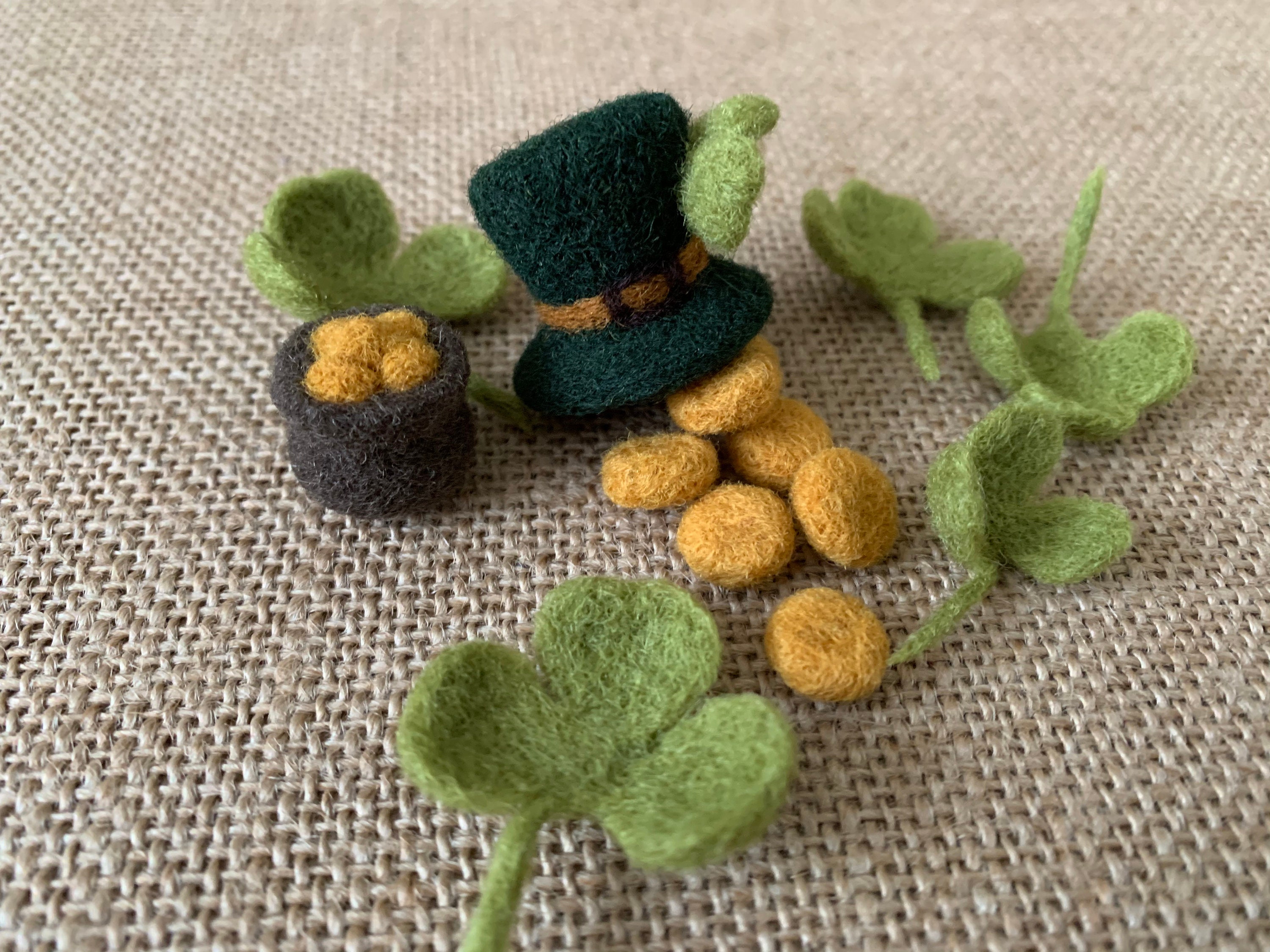 st patricks day felt craft