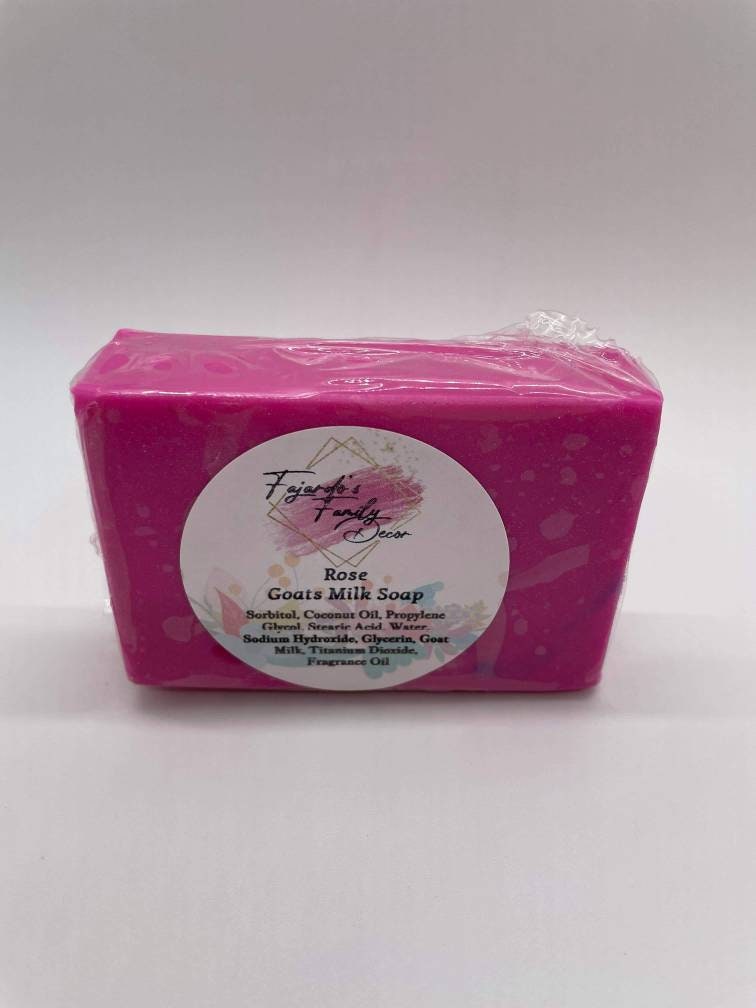 Rose Bar Soap. 100 AllNatural Handmade Perfect Rose Soap Etsy
