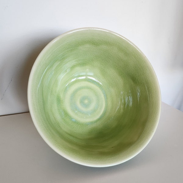 Lime Green Bowl Etsy