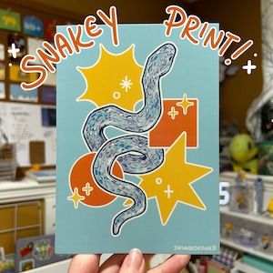 Original Snek Mini Print