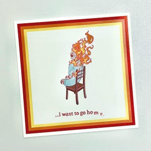 6x6 MOUTHWASHING CURLY PRINT