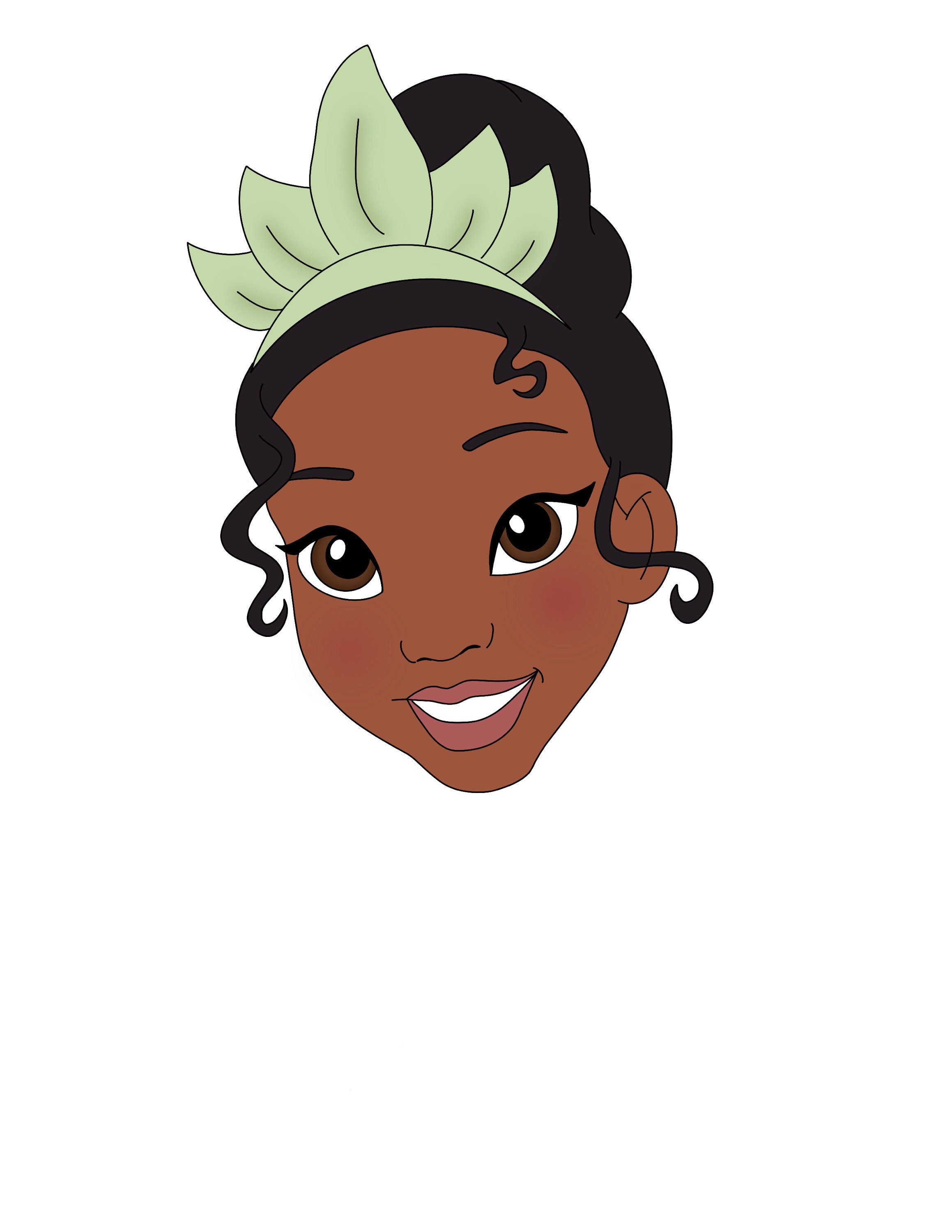 Tiana, Princess and the Frog, Disney Princess, Disney,disneyland,  Waterproof, Weatherproof, Sticker, Pixar, Stickers, Cute - Etsy
