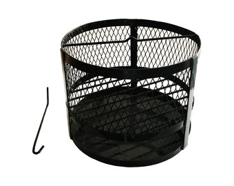 round charcoal basket