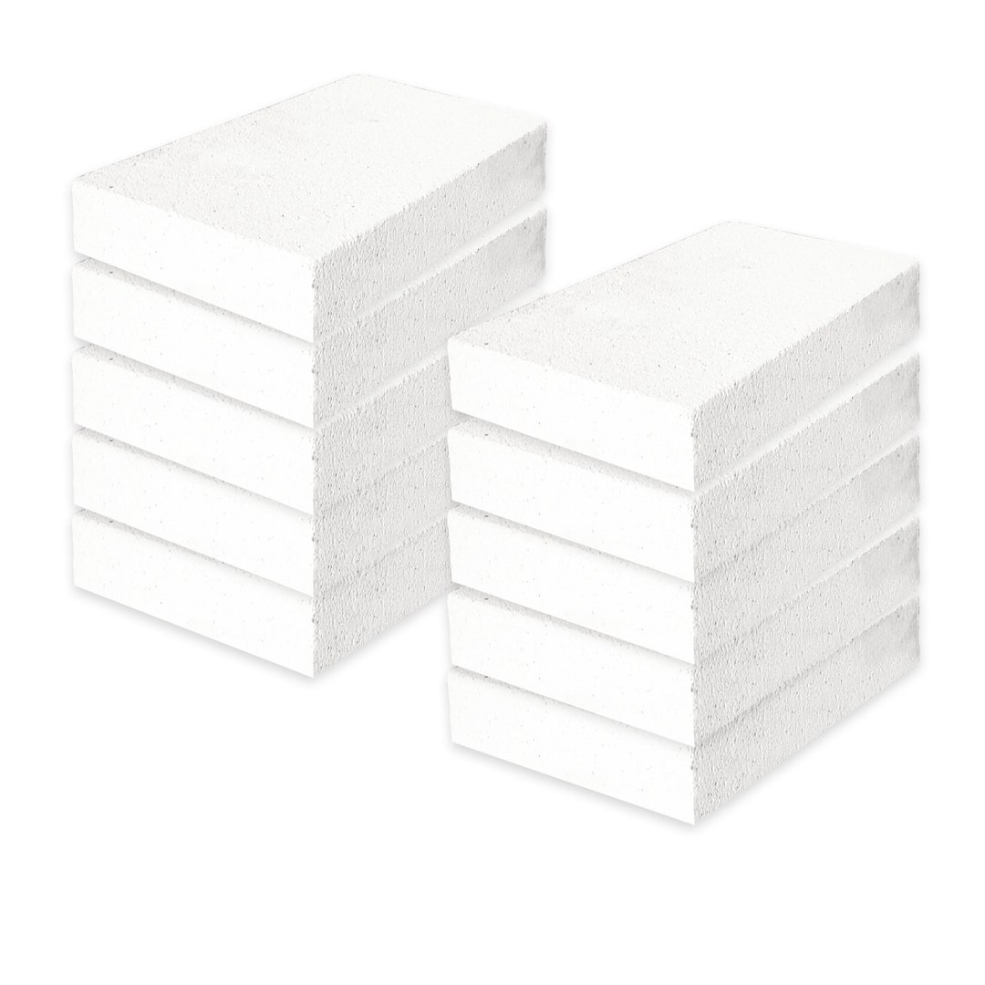  Insulating Fire Brick, 9 x 4.5 x 1.25, 2500F Rated, Set of 5  Fire Brick for Pizza Ovens, Wood Stoves, Kilns, Fireplaces, Forges, Jewelry  Soldering : Arts, Crafts & Sewing