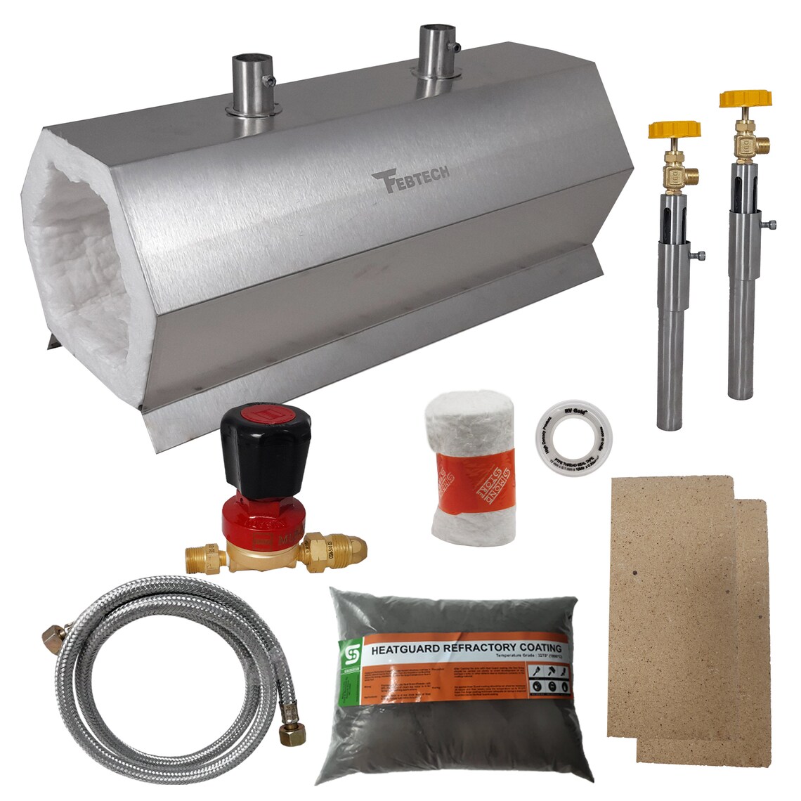 Portable Double Burner Propane 2600F Rated for Knife Etsy