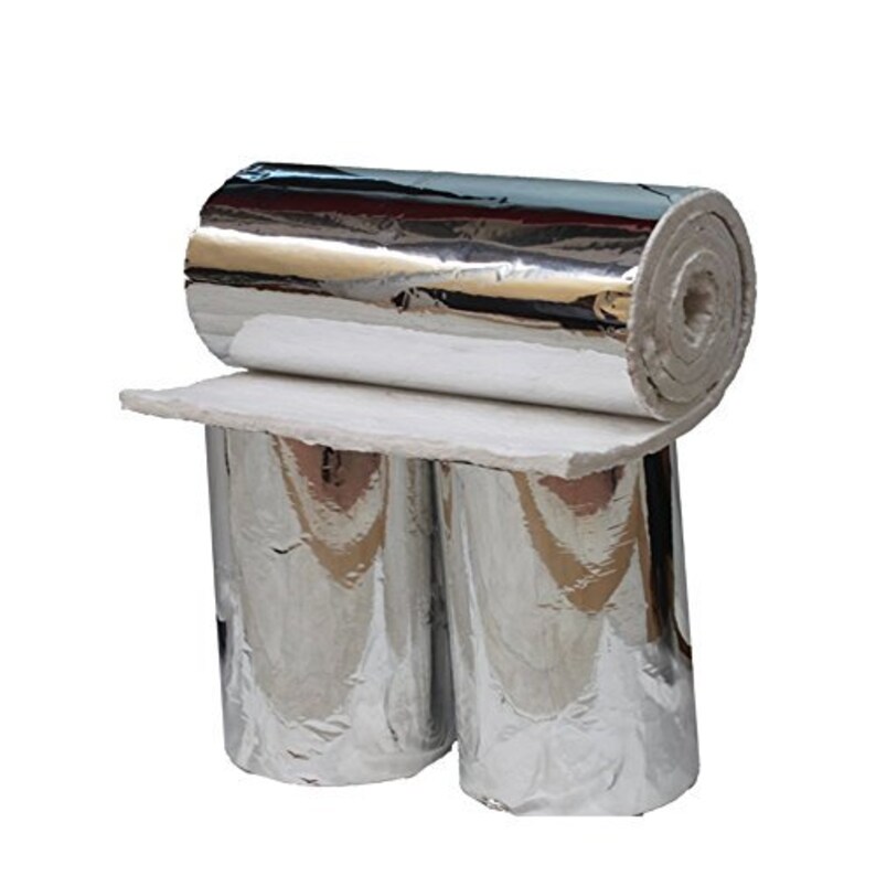 Aluminium Foil Faced Ceramic Fiber Blanket 8 Density 2400F Etsy