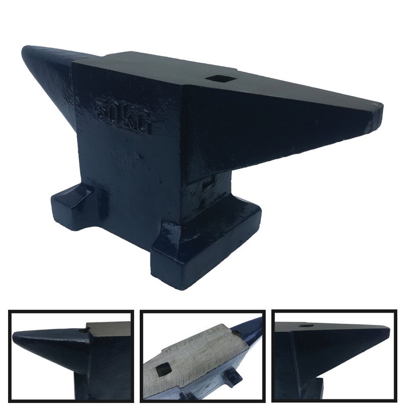 Single horn anvil