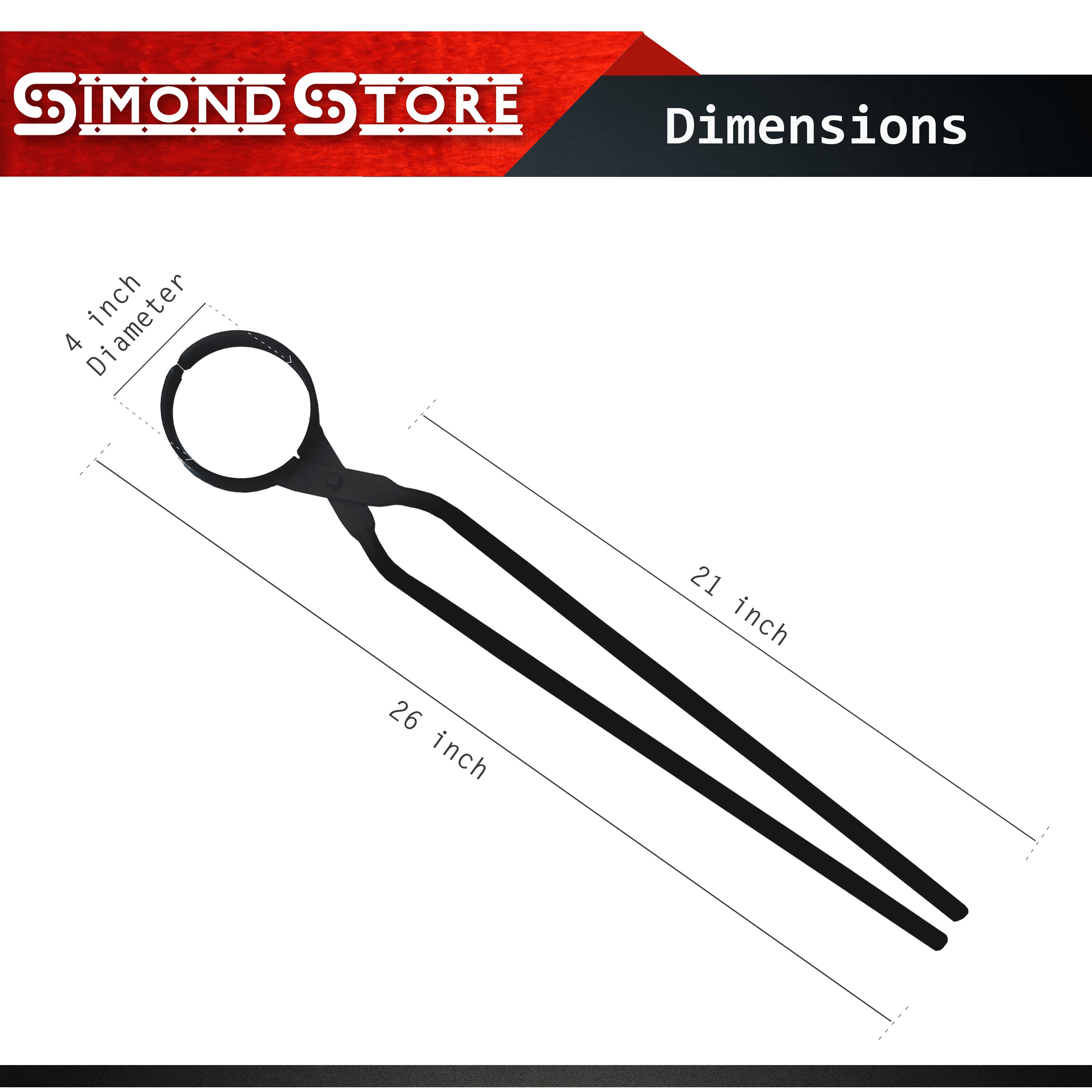 27 Foundry Crucible Flask Tongs 4 Dia Refining Etsy UK