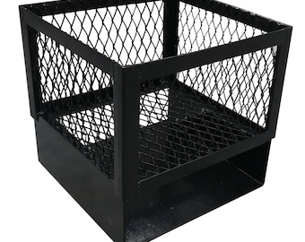 round charcoal basket