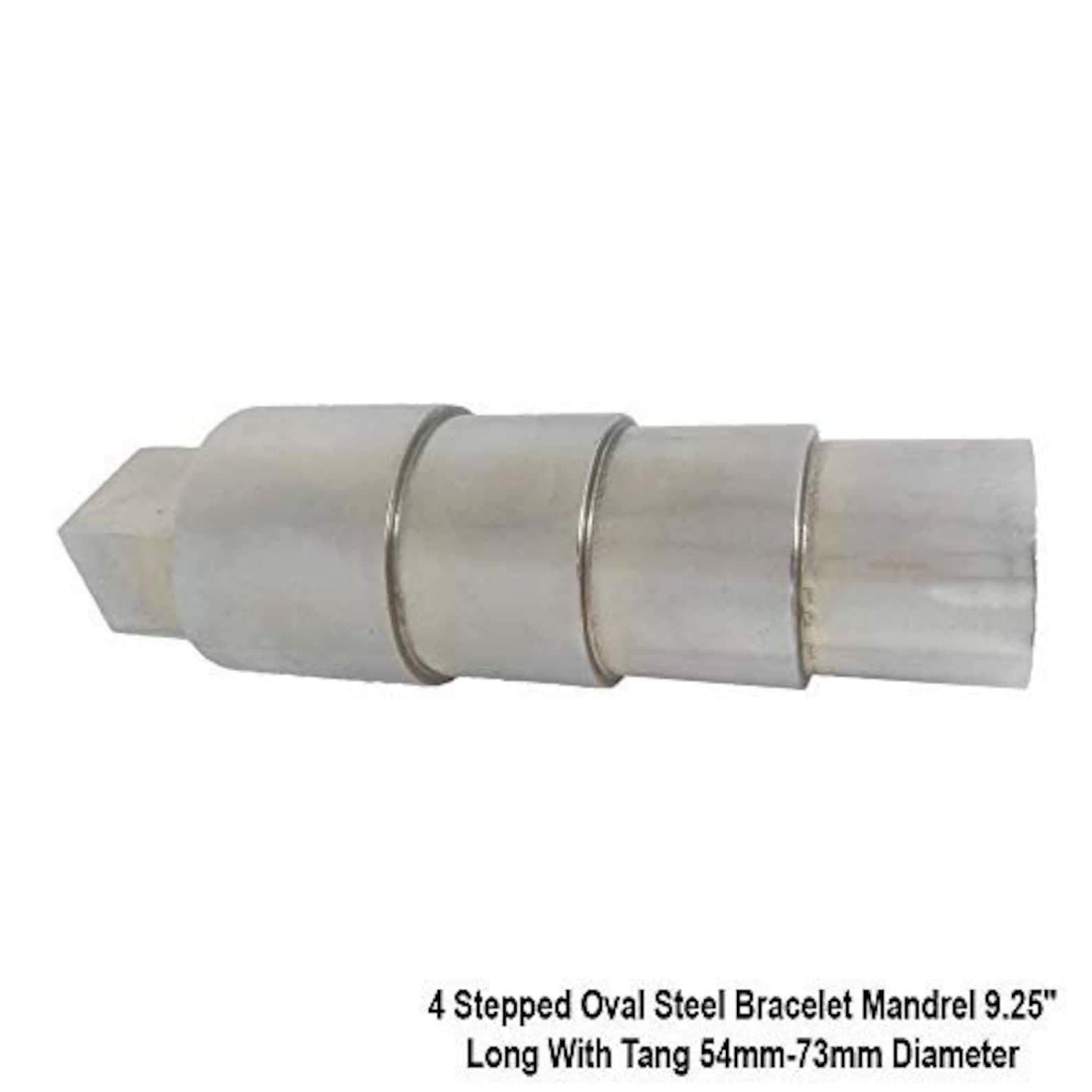 4 Stepped Oval Steel Bracelet Mandrel 9.4 Long with Tang Etsy