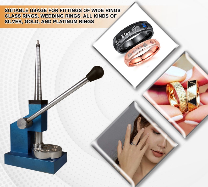 Ring Stretcher Reducer Enlarger Expander Sizer Bench Top Band Etsy