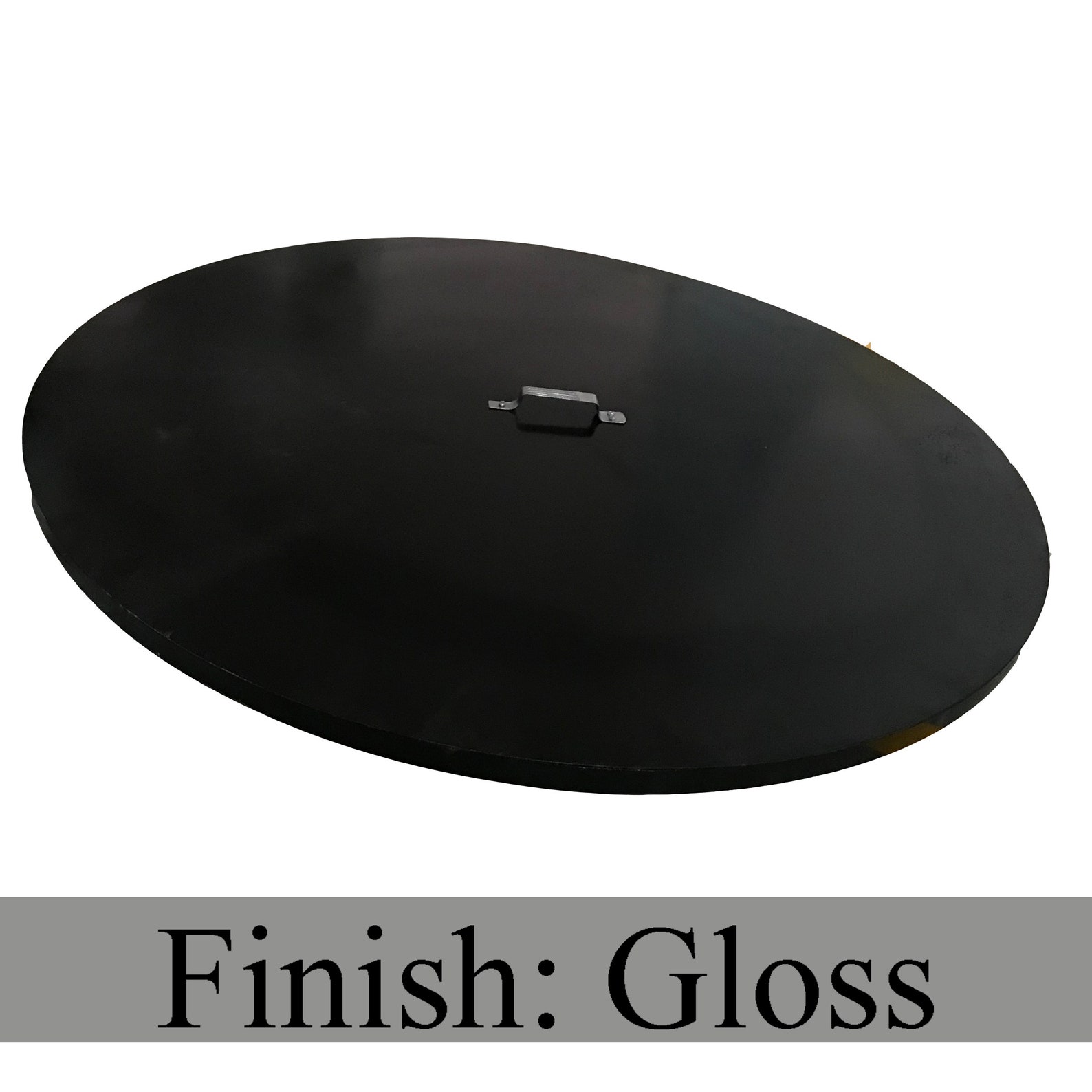 Fire Pit Cover Round 42 Inch Diameter HeavyDuty 2mm Thick Etsy