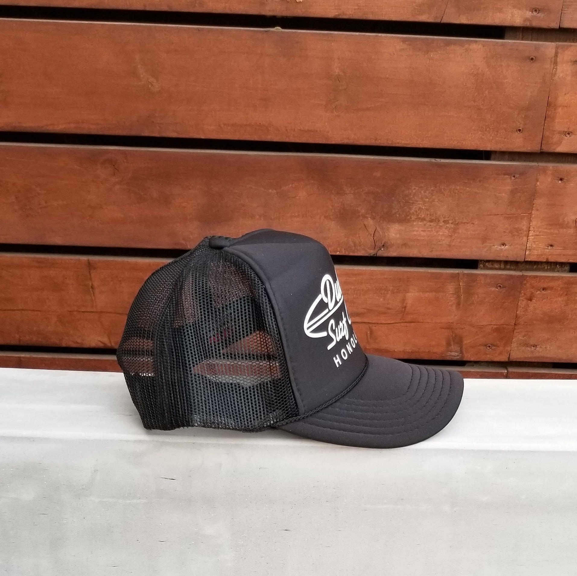 Duke Kahanamoku Hat Duke Surf Club Hat Honolulu Trucker Hat Etsy