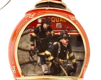 2002 Courage Under Fire Christmas Ornament Bradford Exchange Collection Duty