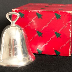 Reed & Barton Silver Bell Silverplate 2001
