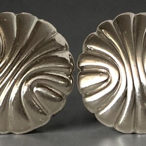Amerock Natural Elegance Shell Cabinet Drawer Knob Nickel Finish Set of 2
