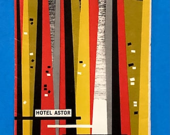 1961 American Airlines New York White Way Brochure by Ask Mr. Foster