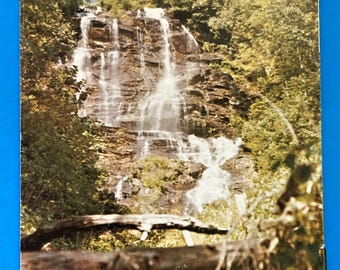 Carte illustrée de la brochure touristique des parcs d'État de Géorgie de 1970
