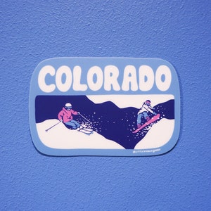 Colorado Ski Sticker