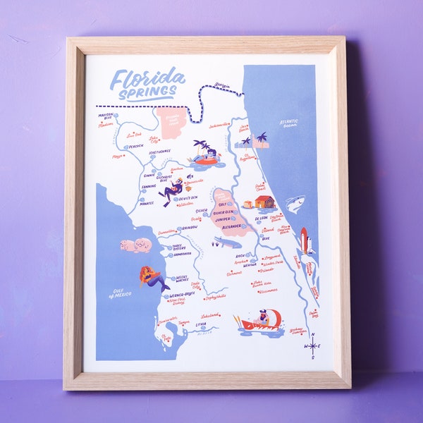 Florida Springs Map