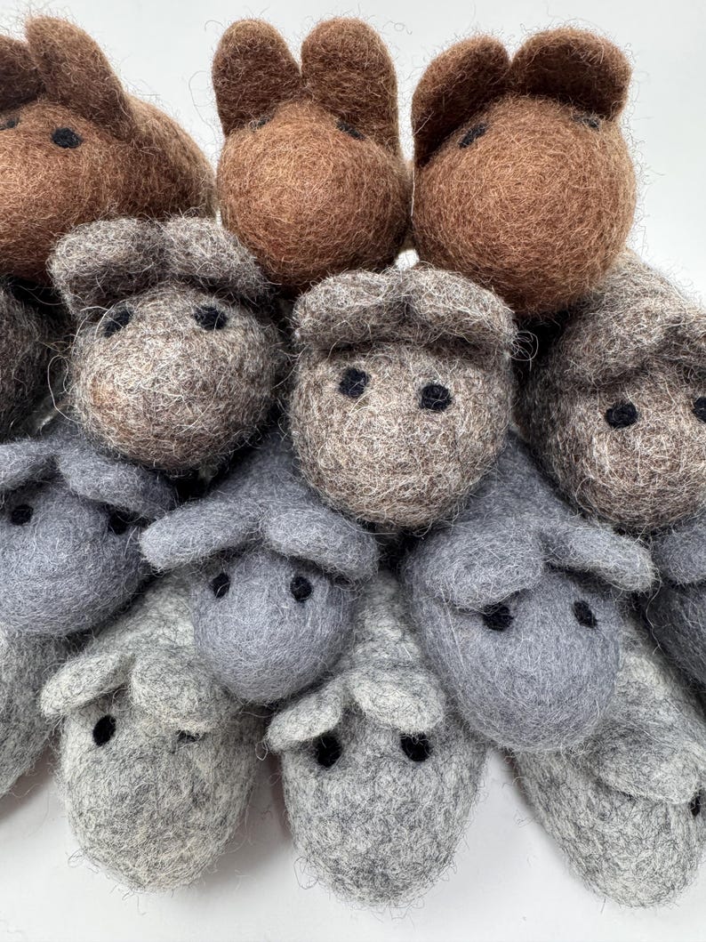 Wool mouse cat toy
