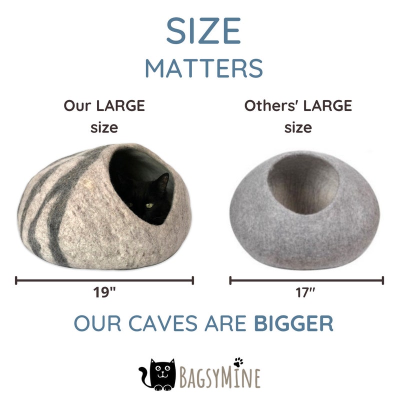 Large size cat bed