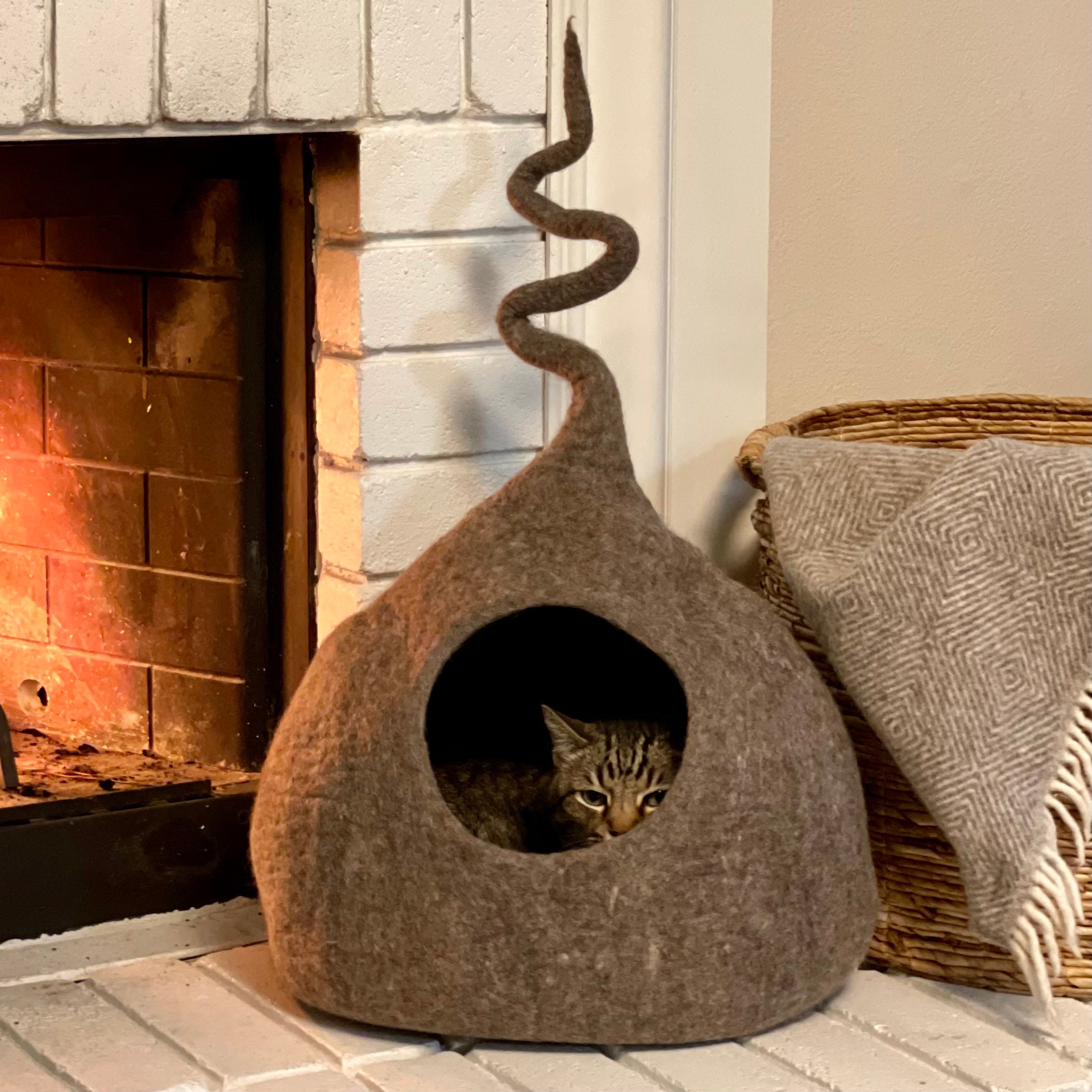 Wool Cat Cave Pattern Cat Meme Stock Pictures and Photos