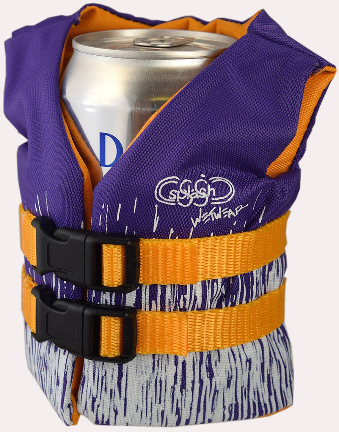 Sssplash Mini Life Jacket Beer Beverage Coozie Cooler Etsy Canada